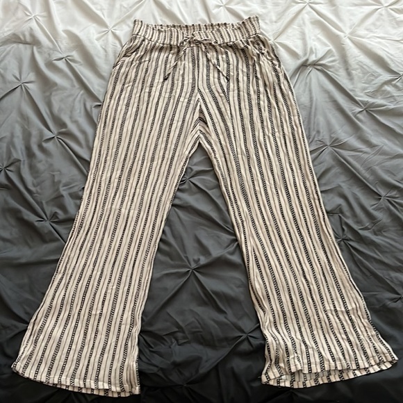 Joe B by Joe Benbasset Striped Linen Casual Pants Size M - Picture 4 of 10